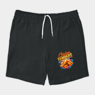 Chicken Tenders – Electric Burst Design with Crispy Tenders Shorts