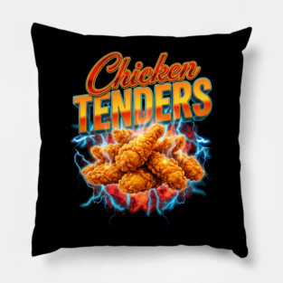 Chicken Tenders – Electric Burst Design with Crispy Tenders Pillow