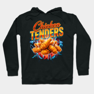 Chicken Tenders – Electric Burst Design with Crispy Tenders Hoodie