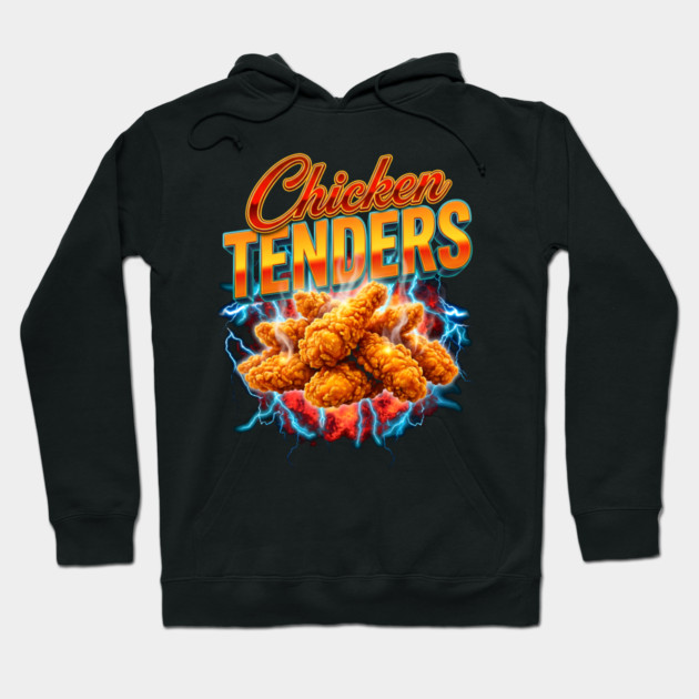 Chicken Tenders – Electric Burst Design with Crispy Tenders Hoodie by ArtistTee ⭐⭐⭐⭐⭐