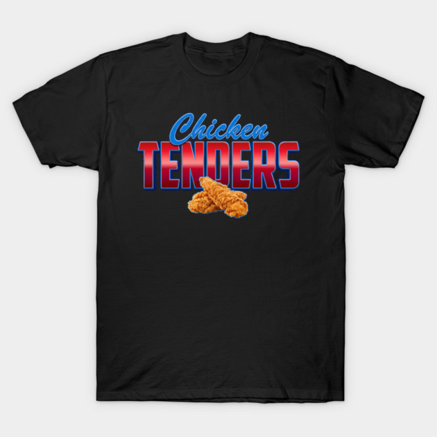 Chicken Tenders – Bold Retro Typography with Crispy Tenders T-Shirt by ArtistTee ⭐⭐⭐⭐⭐