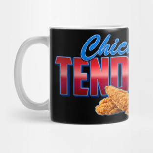 Chicken Tenders – Bold Retro Typography with Crispy Tenders Mug