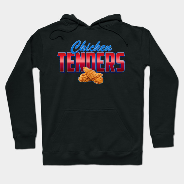 Chicken Tenders – Bold Retro Typography with Crispy Tenders Hoodie by ArtistTee ⭐⭐⭐⭐⭐