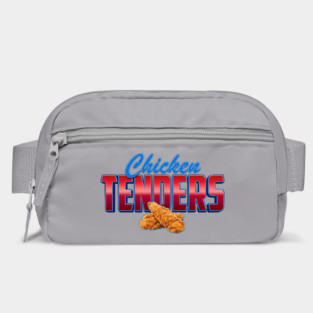 Chicken Tenders – Bold Retro Typography with Crispy Tenders Bag