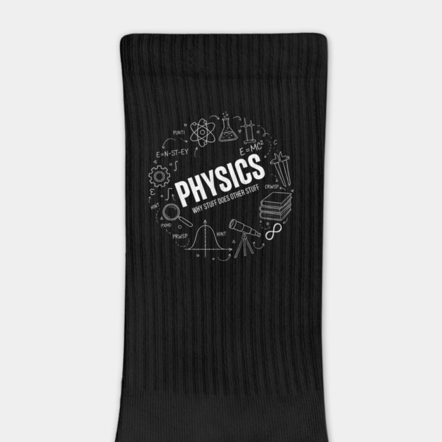 Physics Doodle Diagram – Science Formula Illustration by ArtistTee ⭐⭐⭐⭐⭐