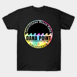 Dana Point California Surfing Capistrano Beach Park Surf T-Shirt