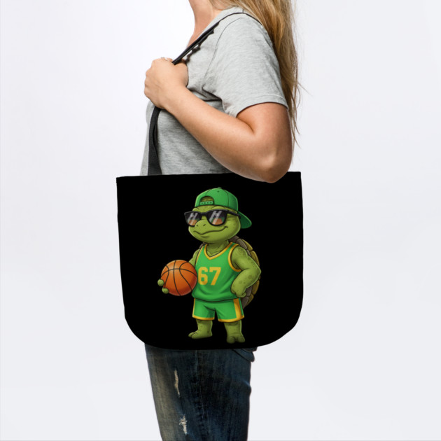 Basketball Turtle Character – Cool Turtle with Jersey 67 by ArtistTee ⭐⭐⭐⭐⭐
