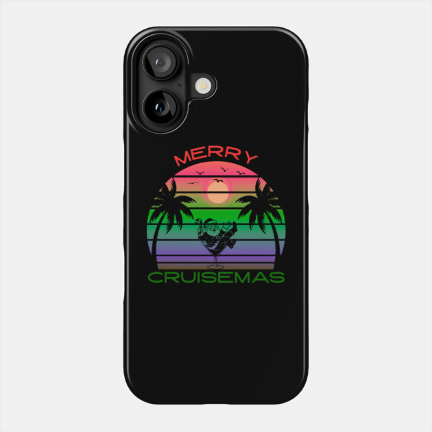 Merry Cruisemas Phone Case by Creatifly Graphic Tees