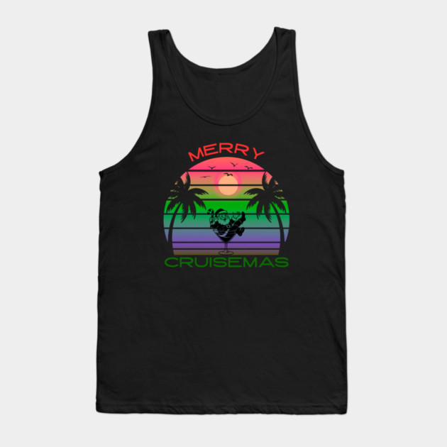 Merry Cruisemas Tank Top by Creatifly Graphic Tees