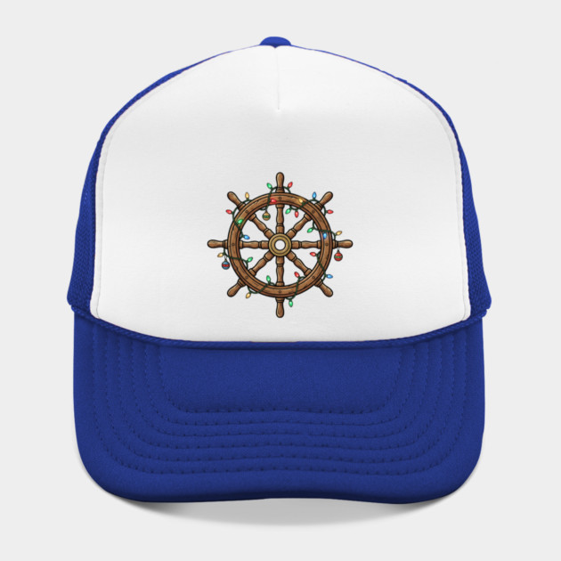 Merry Cruisemas - Christmas Ship Wheel by Creatifly Graphic Tees