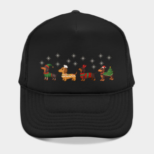 Dachshund Christmas Dog Lovers Hat