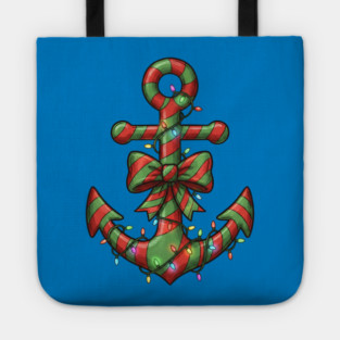 Merry Cruisemas - Anchor Christmas Tote