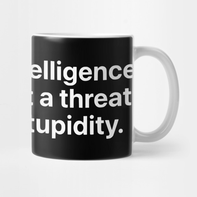Artificial Intelligence vs. Natural Stupidity - Sarcastic Tech Humor by UrbanLifeApparel