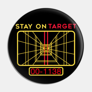 Stay on target Pin