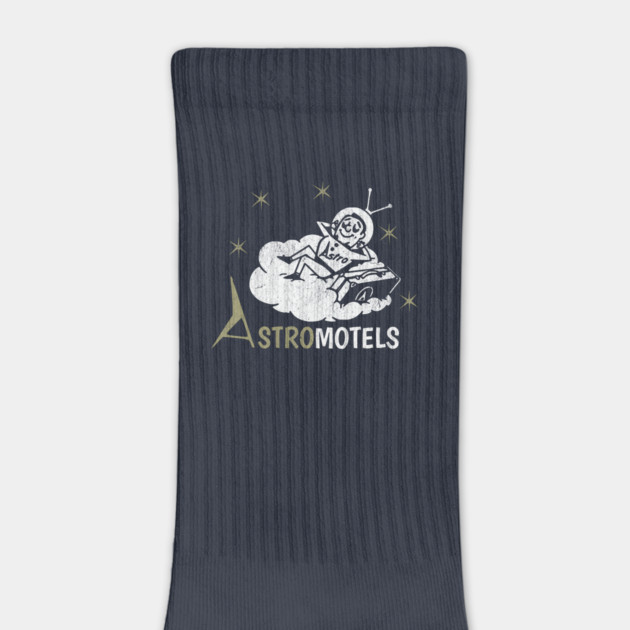 Vintage Hotel Matchbook Astro Motels 50s Retro Spaceman by Yesteeyear