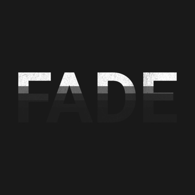 FADE Minimalist Distressed Typography by Designed By Marty