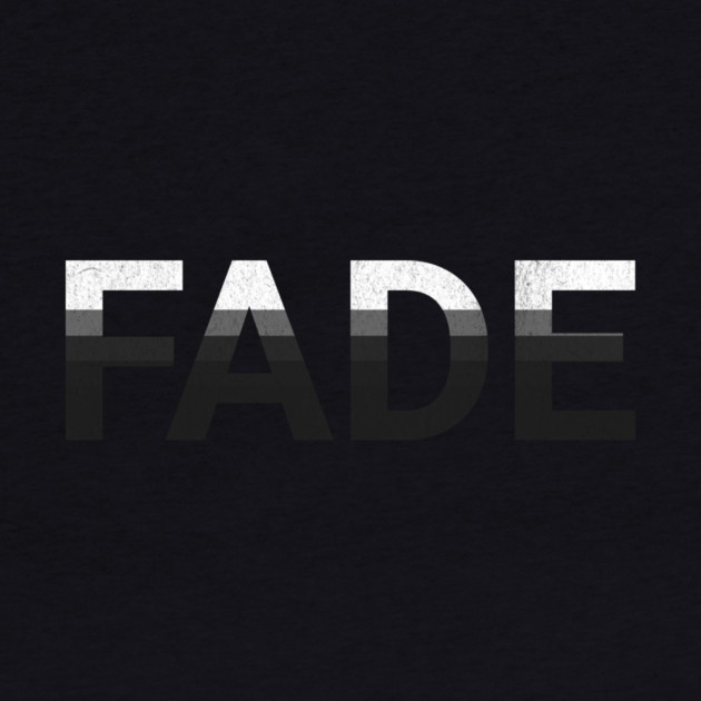 FADE Minimalist Distressed Typography by Designed By Marty