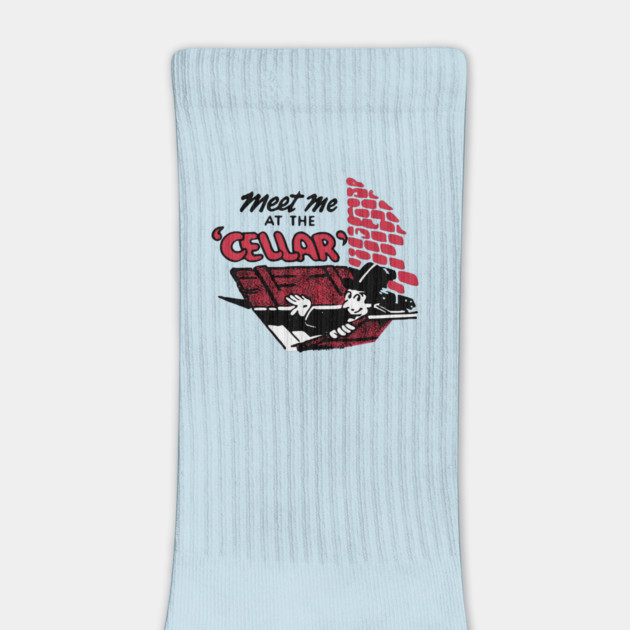 Meet Me At The Cellar Vintage Restaurant Matchbook by Yesteeyear