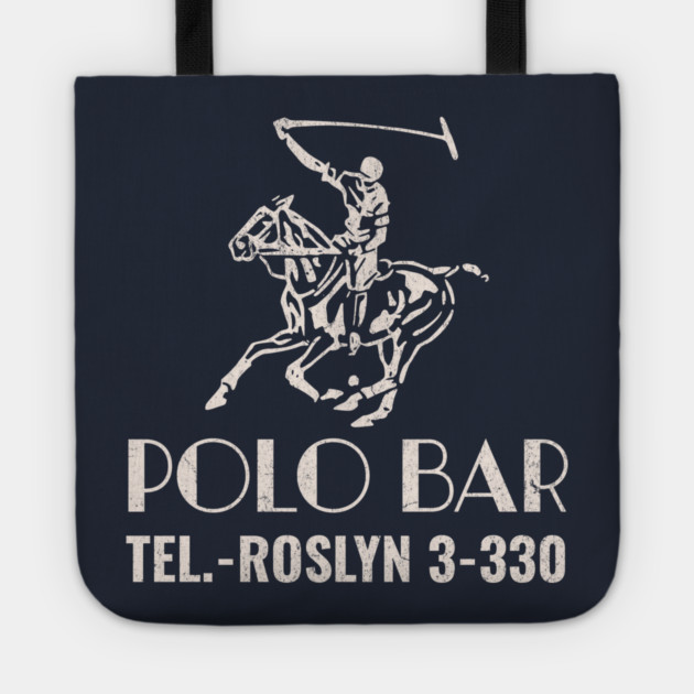 Polo Bar at the Blue Spruce Inn Roslyn Long Island NY Matchbook Tote by Yesteeyear