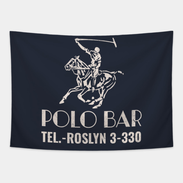 Polo Bar at the Blue Spruce Inn Roslyn Long Island NY Matchbook Tapestry by Yesteeyear
