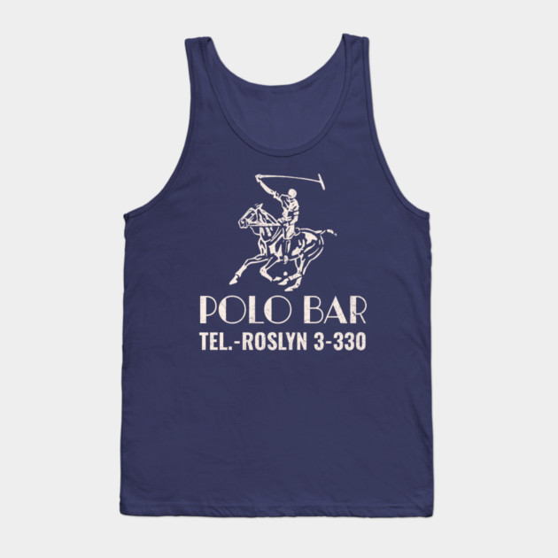 Polo Bar at the Blue Spruce Inn Roslyn Long Island NY Matchbook Tank Top by Yesteeyear