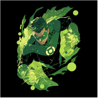 green lantern Posters and Art