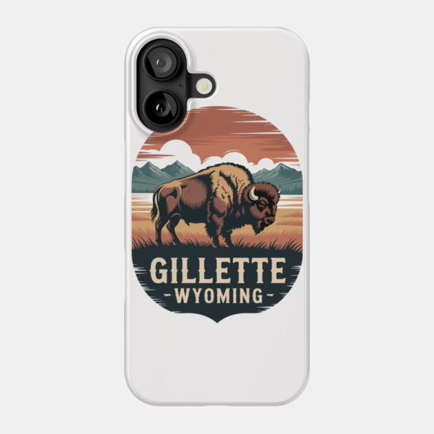 Gillette Wyoming Phone Case by JessArty