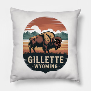Gillette Wyoming Pillow