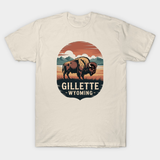 Gillette Wyoming T-Shirt by JessArty