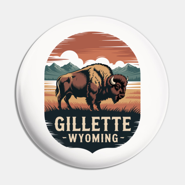 Gillette Wyoming Pin by JessArty