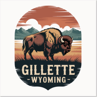 Gillette Wyoming Posters and Art