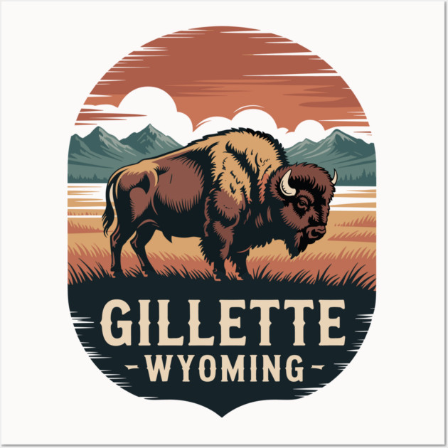 Gillette Wyoming Wall Art by JessArty