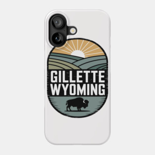 Gillette Wyoming Phone Case
