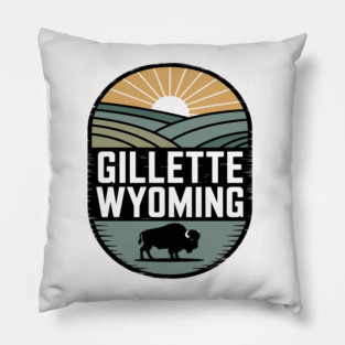 Gillette Wyoming Pillow