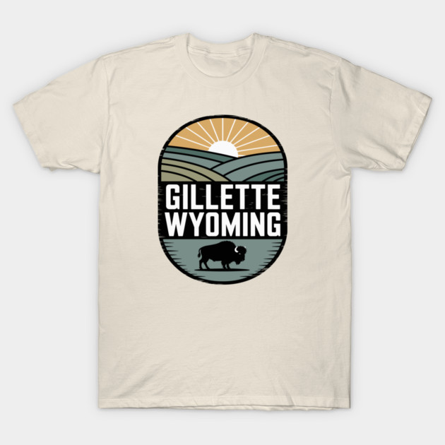 Gillette Wyoming T-Shirt by JessArty