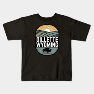 Gillette Wyoming Kids T-Shirt