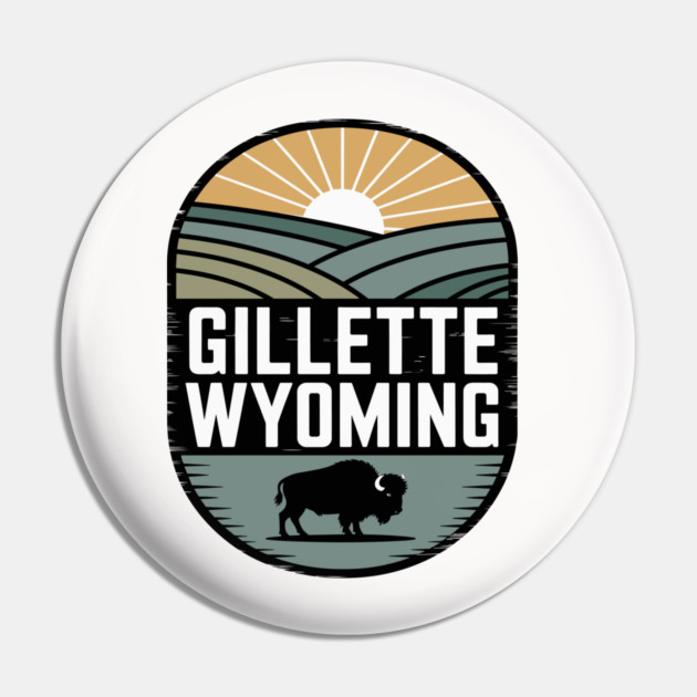 Gillette Wyoming Pin by JessArty