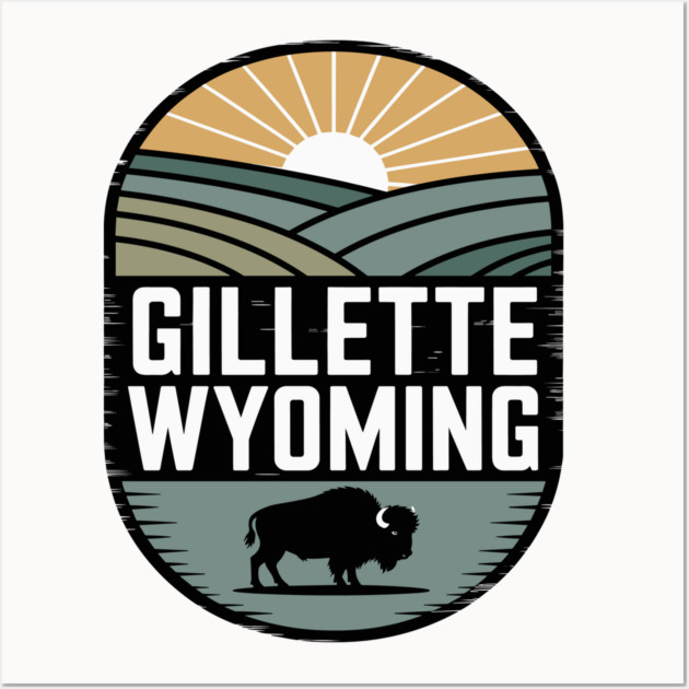 Gillette Wyoming Wall Art by JessArty