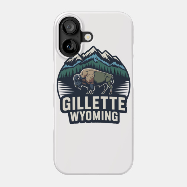 Gillette Wyoming Phone Case by JessArty
