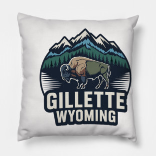 Gillette Wyoming Pillow