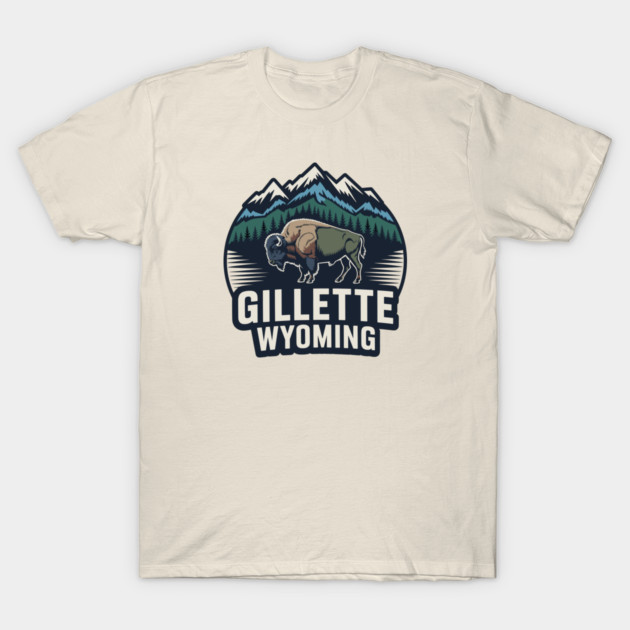 Gillette Wyoming T-Shirt by JessArty