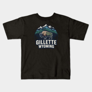 Gillette Wyoming Kids T-Shirt