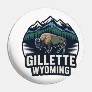Gillette Wyoming Pin