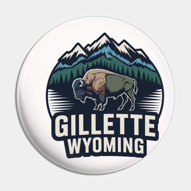 Gillette Wyoming Pin by JessArty