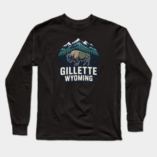 Gillette Wyoming Long Sleeve T-Shirt