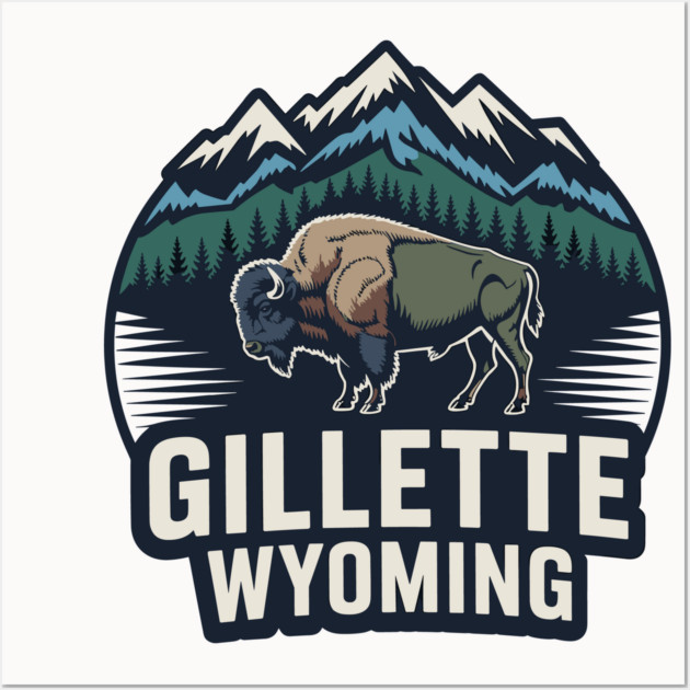 Gillette Wyoming Wall Art by JessArty
