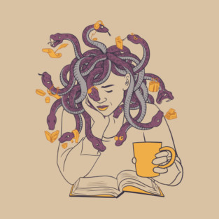 Medusa's Book Club V3 T-Shirt