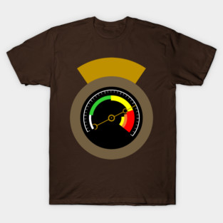 Minimalist BTTF 3 Firebox Temp T-Shirt