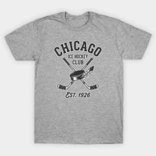 Chicago Hockey Vintage Retro Blackhawks Original Six 2 T-Shirt