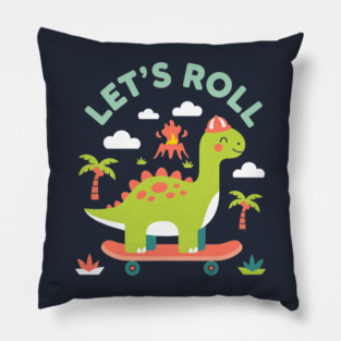 Let's Roll Pillow